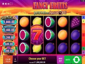 Game Slot Fancy Fruit Roar: Slot đơn giản với phần thưởng lớn